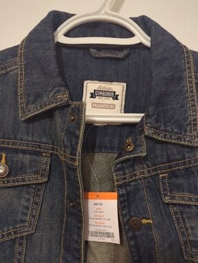 Gymboree Dark Blue Denim Jean jacket size  M 7-8